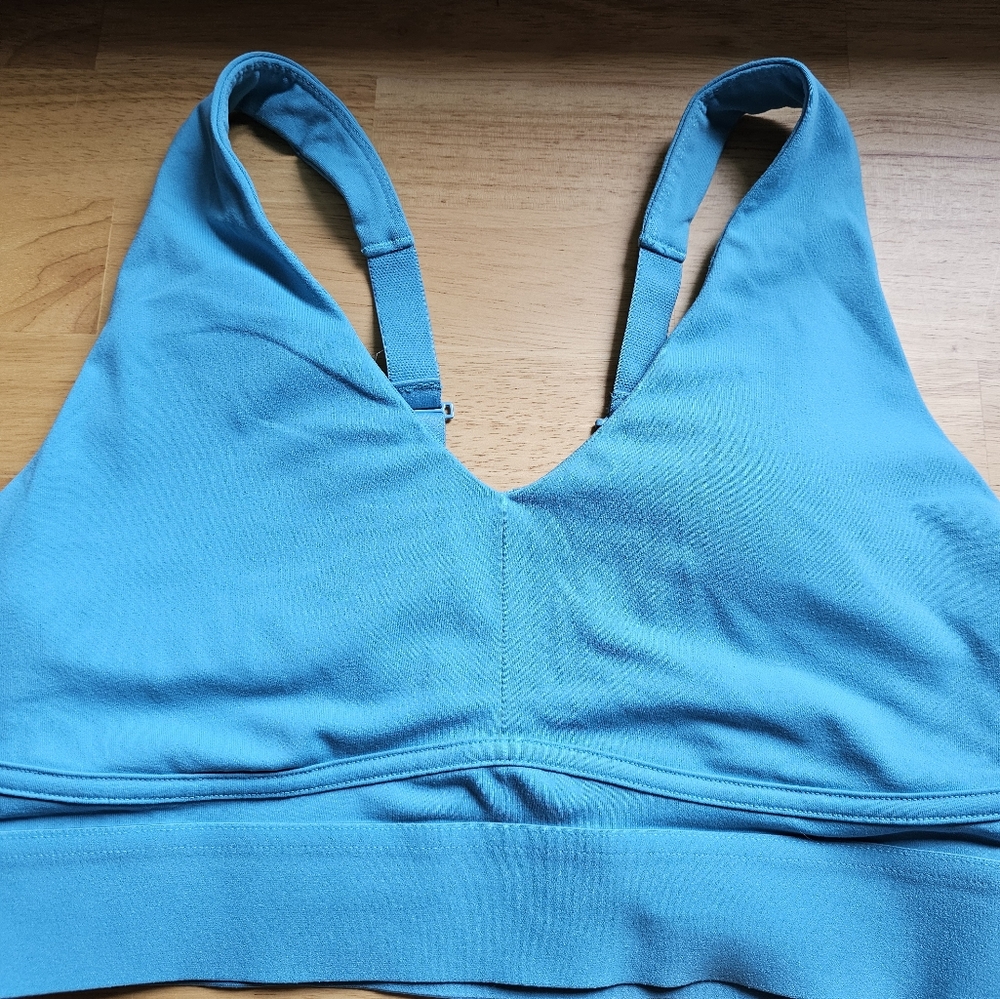 Fabletics Blue Minimalist Sports Bra